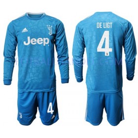 Barn Fotballdrakter Juventus De Ligt 4 Tredje 2019-20 Langermet